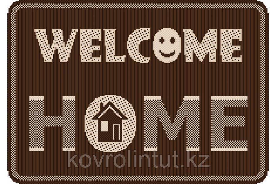 Коврик Украина FLEX циновка прямоугольный 19159/91 0,50х0,80 Коричневый WelcomeHome