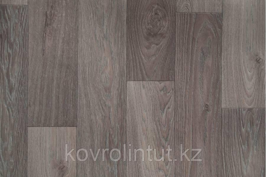 Линолеум Jutex GLAMOUR Porto 6705 (толщ. 3,2 защ. 0,3) 3,5 м Доска дуб серый
