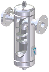 Сепаротор для пара и сжатого воздуха  S25/SS (из нержавеющей стали) PN16 – PN40