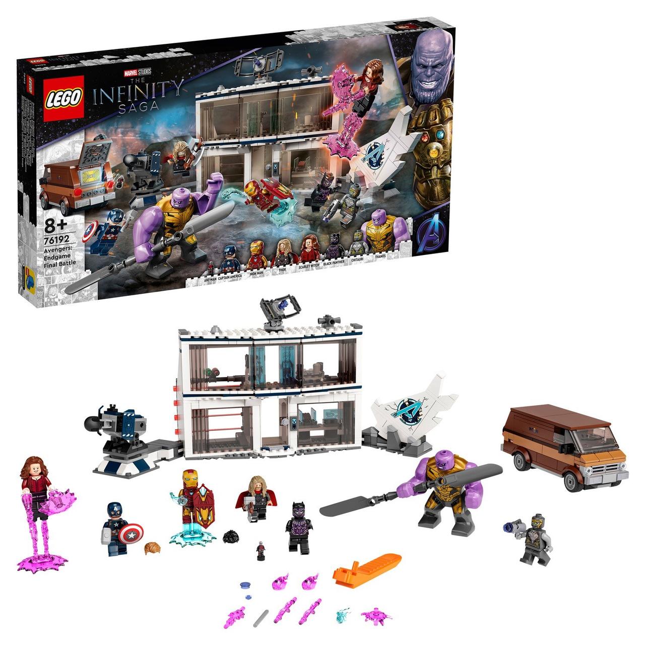 Конструктор LEGO Super Heroes «Мстители: Финал» — решающая битва