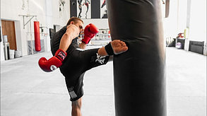 Бокс груша "UFC" (опилки) 100 см, фото 2