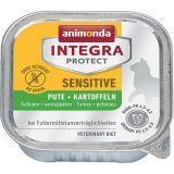 Animonda 100г Sensitive Turkey & Potatoes c индейкой и картофелем при пищевой аллергии питание для кошек