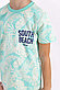 Пижама мальчиковая подростк* 10-11 / 140-146 см,  Светло- бирюзовый, фото 3