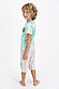 Пижама мальчиковая подростк* 10-11 / 140-146 см,  Светло- бирюзовый, фото 4