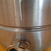 Универсальный котел 37 литров с зиговкой. Кламп под ТЭН 2", Слив 1/2", фото 4