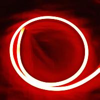 Гибкий светодиодный "Флекс Неон" 7*15 мм - бухта 100 метров, красный свет