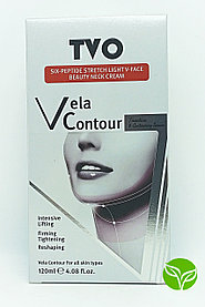 TVO Крем для шеи против старения с массажными роликами «Vela contour». 120 мл