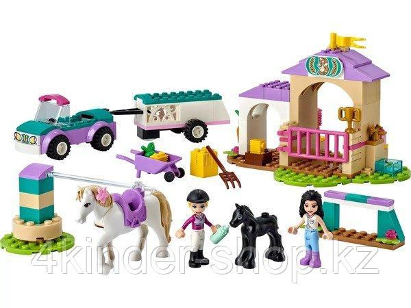 Lego 41441 Подружки Тренировка лошади и прицеп для перевозки - фото 2 - id-p93788816
