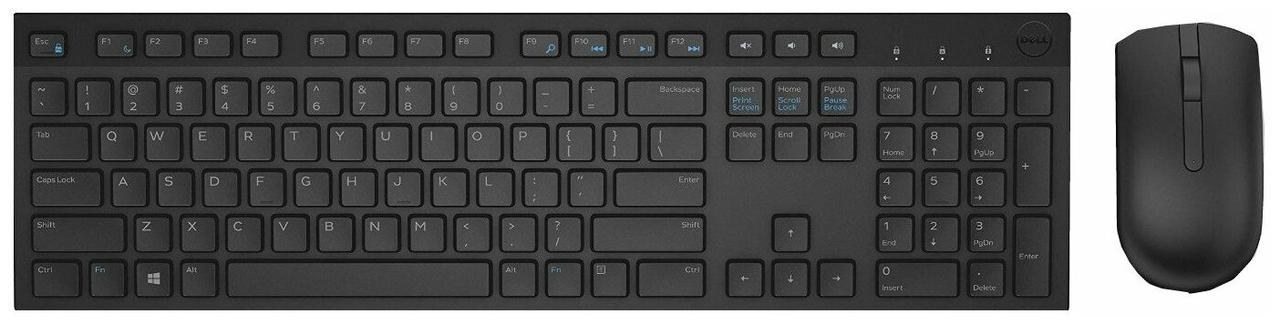 DELL 580-ADFN Комплект Клавиатура и мышь KM636 беспроводные USB