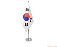 Государственный флаг Южной Кореи, размер: 15х22 см