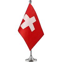 Государственный флаг Швейцарии, размер: 15х22 см