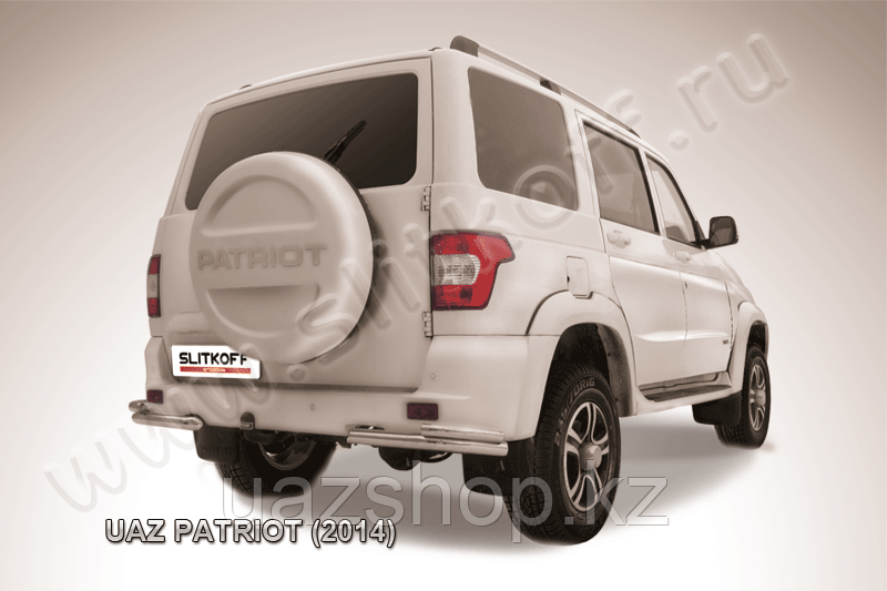 Уголки d57+d42 двойные UAZ PATRIOT (2014)