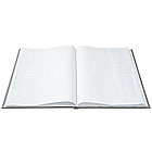 Книга учета OfficeSpace, А4, 96л., клетка, 200*290мм,, цвет красный, блок офсетный, фото 2