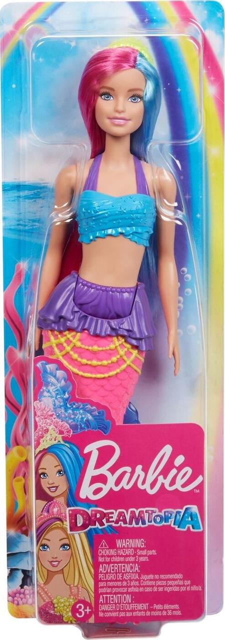 Barbie Дримтопия Кукла Русалочка Барби с ярким хвостом 1, GJK08 - фото 8 - id-p93789451