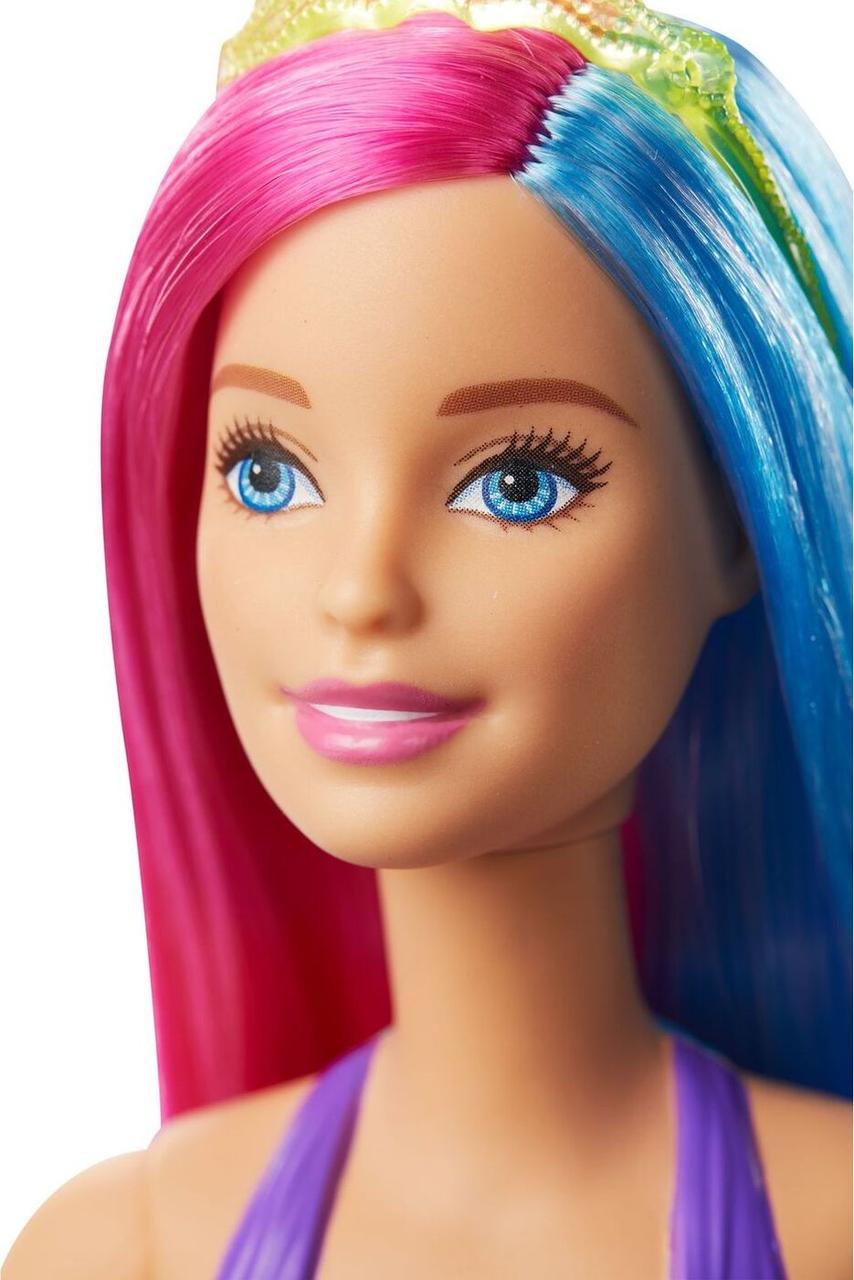 Barbie Дримтопия Кукла Русалочка Барби с ярким хвостом 1, GJK08 - фото 4 - id-p93789451