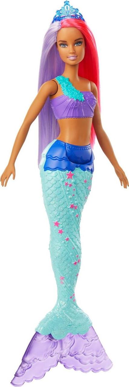 Barbie Дримтопия Кукла Русалочка Барби с ярким хвостом 2, GJK09
