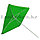 Зонт торговый квадратный 220х220 см зеленый арт. 256, фото 4
