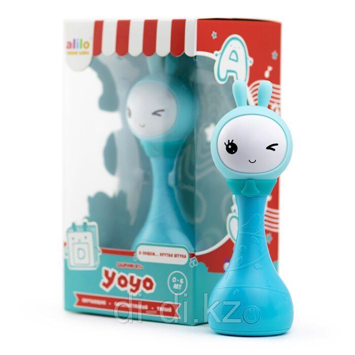 Alilo: Музыкальная игрушка Умный зайка R1+ Yoyo синий
