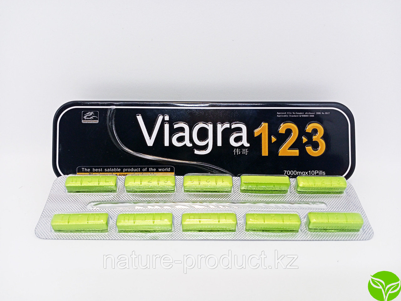 Препарат для улучшения потенции Виагра 123 viagra 123. 10 таблеток