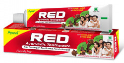 Аюрведическая зубная паста Ред (Red Ayurvedic Toothpaste AYUSRI), 100 грамм