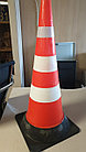 КС Конус сигнальный резиновый мягкий, гибкий, оранжевый 750 мм, фото 5