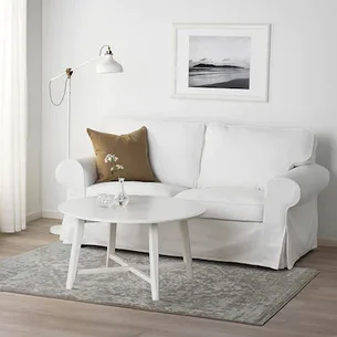 Ковер ГЕРЛЕВ с рисунком/серый 170x230 см ИКЕА, IKEA, фото 2