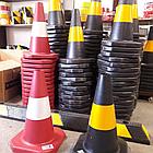 Конус дорожный чёрный 450 мм, фото 2