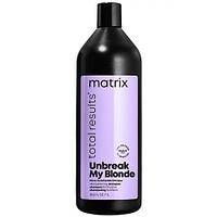 Шампунь для укрепления осветленных волос Matrix Total Results Unbreak My Blonde 1000 мл.