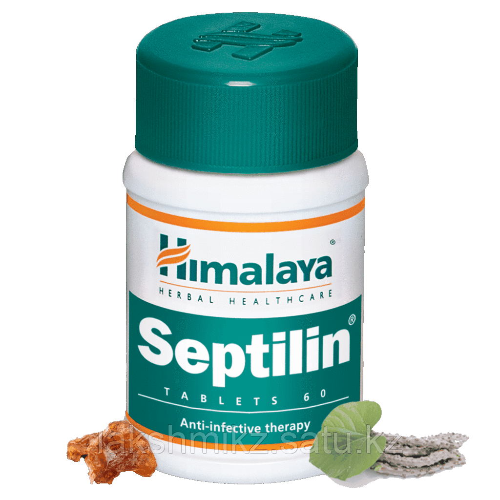 Септилин, Гималаи (Septilin, Himalaya) от простуды, 60 таблеток