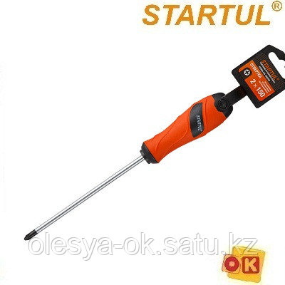 Отвертка PH2 150(260)мм. STARTUL MASTER (крестовая Phillips), фото 2