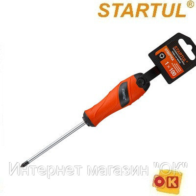 Отвертка PZ1 100(200)мм. STARTUL MASTER (крестовая Pozidrive), фото 2