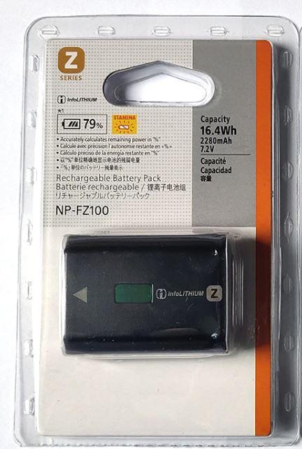 Аккумулятор Sony NP-FZ100 для SONY A7 и A9 - фото 1 - id-p55516566