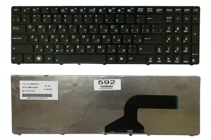 Клавиатура для ноутбука Asus F50 F50GX F50N F50Q F50S F50SF F50SL F50SV F50Z - фото 1 - id-p71968692