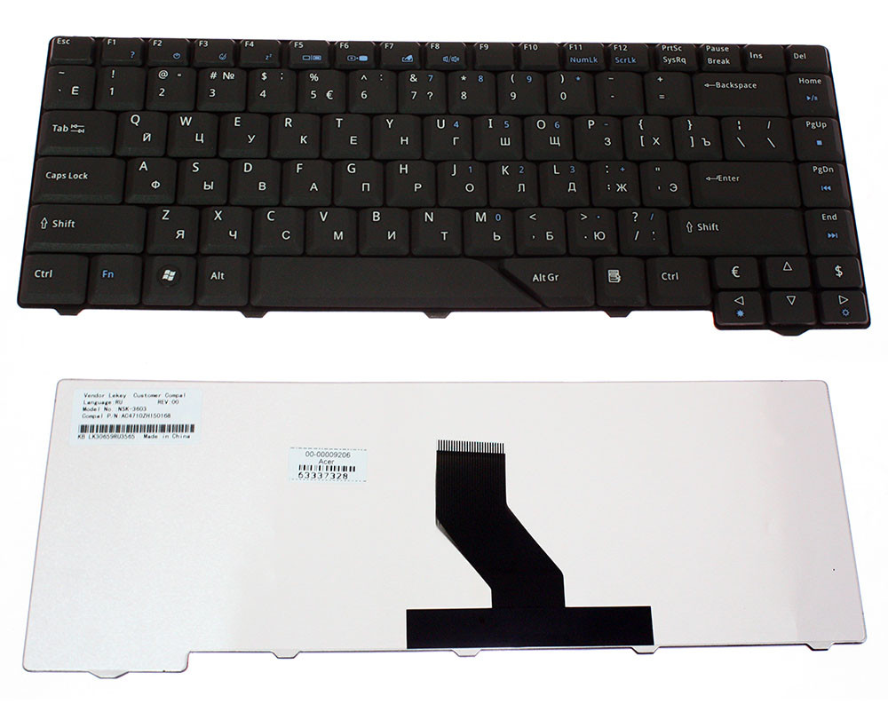Клавиатура для ноутбука Acer Aspire 4920 4920G 4920Z 4920ZG