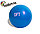 Мяч для пилатес 25 см 160 грамм FT-PBL-25, фото 2
