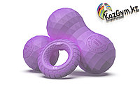 Набор из двух массажных мячей с кистевым эспандером пурпурныйFT-SM3ST-PP