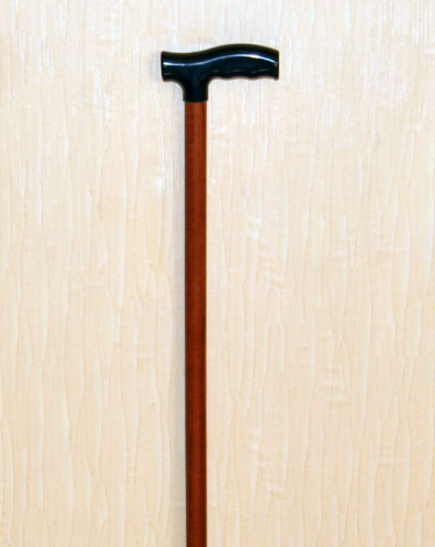Трость деревянная с пластмассовой ручкой 900 мм, с УПС внутреннего типа "Штырь", Мега-Оптим ИПР-Ш
