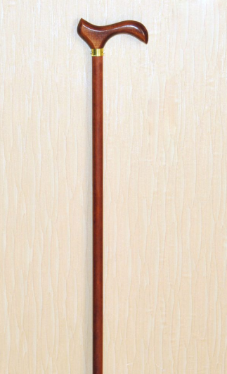 Трость деревянная с деревянной ручкой 90 см, УПС "Антилёд" , Мега-Оптим ДР-А - фото 1 - id-p93819776