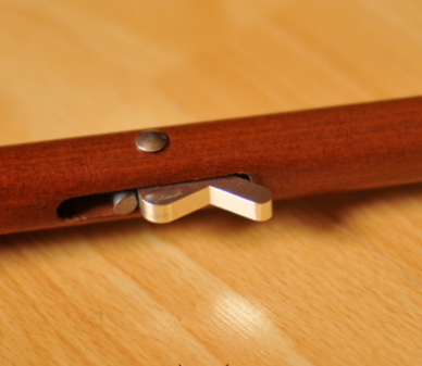 Трость деревянная с деревянной ручкой 90см, с УПС внутреннего типа "Штырь", Мега-Оптим ДР-Ш - фото 3 - id-p93819803