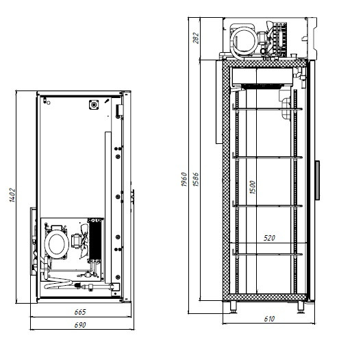 Медицинский холодильный шкаф , двери стекло ШХФС-0.2 СД - фото 2 - id-p93820613