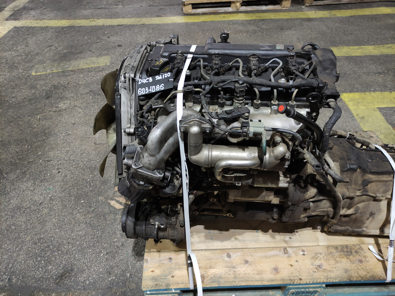 Двигатель D4CB для KIA SORENTO 2.5л дизель из Кореи - фото 4 - id-p93832653