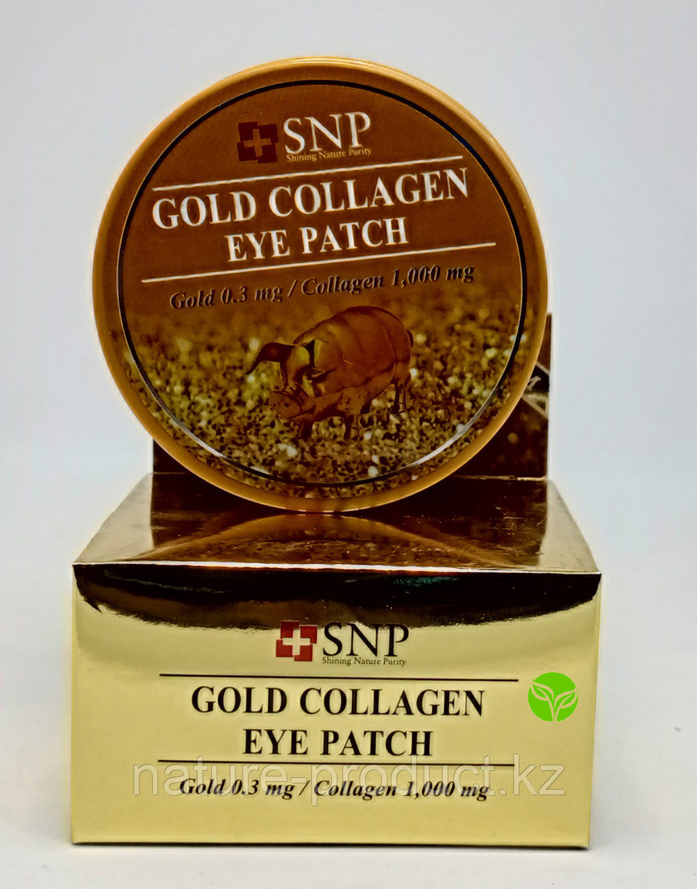 Патчи SNP с золотом и коллагеном Gold Collagen Eye Patch