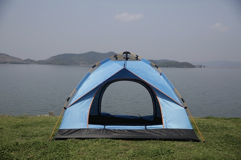 Палатка для кемпинга Sky Blue на 3-4 человек (Модель ST-006) - фото 3 - id-p93844838