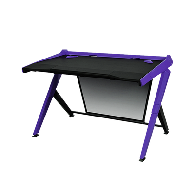 Стол для геймеров DXRacer GD/1000/NV, дерево, сталь, ABS пластик, 120х78.7х80 см, Black-Violet