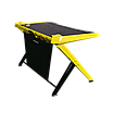Стол для геймеров DXRacer GD/1000/NY, дерево, сталь, ABS пластик, 120х78.7х80 см, Black-Yellow, фото 2