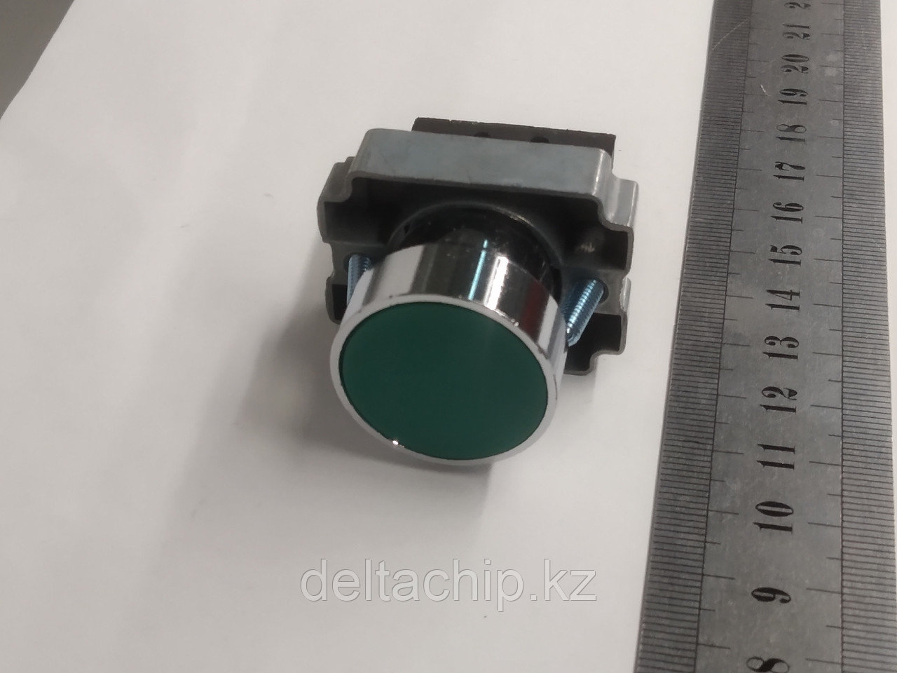 Кнопка открытая DELUXE XB2-BA31 ( Зелёная ), фото 1