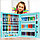 Набор для рисования Artistic Set 150 pieces фломастеры мелки карандаши краски голубой, фото 3