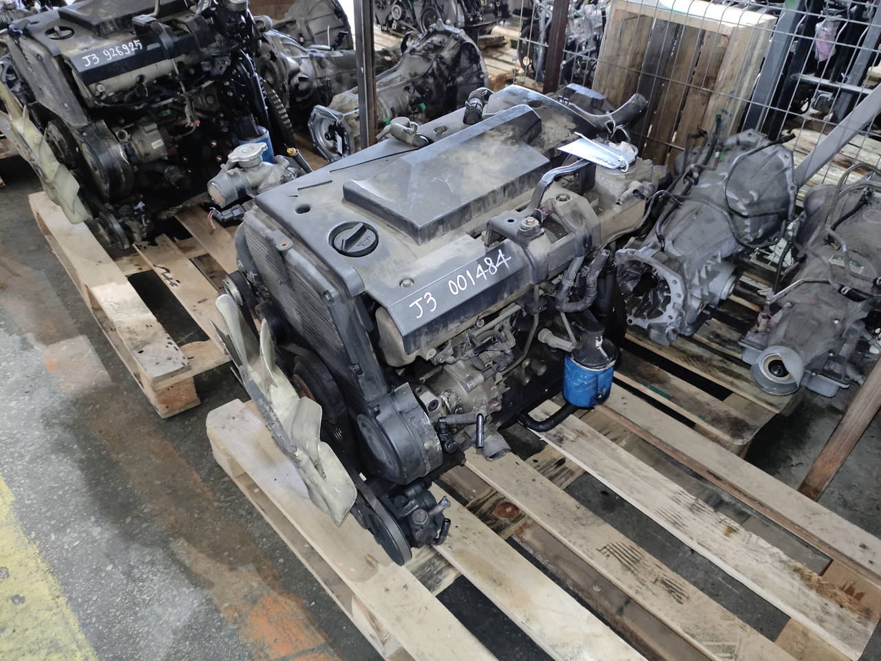 Двигатель J3 для Hyundai Terracan 2.9 л 150-165 лс - фото 6 - id-p93863679