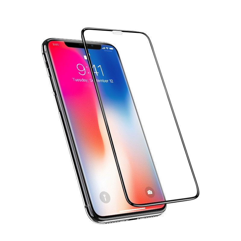 Защитное стекло 18D для iPhone X