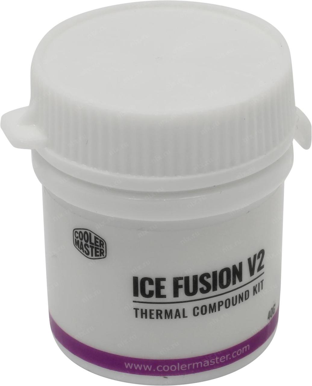 Термопаста Cooler Master ICE Fusion V2, 40 г, Gray - фото 1 - id-p93864931